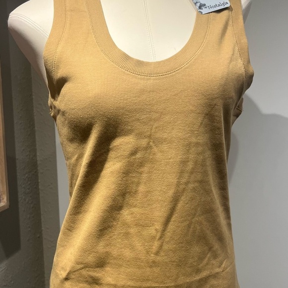 Nostalgia Yellow Tank Top with Modern Appeal - Picture 3 of 13
